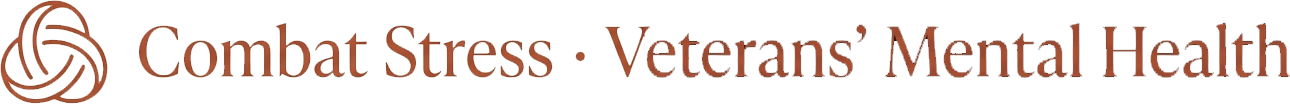 The Combat Stress logo, single-colour